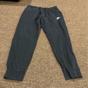 EUC Mens Nike black pants bottoms joggers with pockets XXL